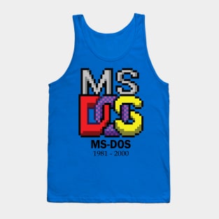 MSDOS 1 Tank Top